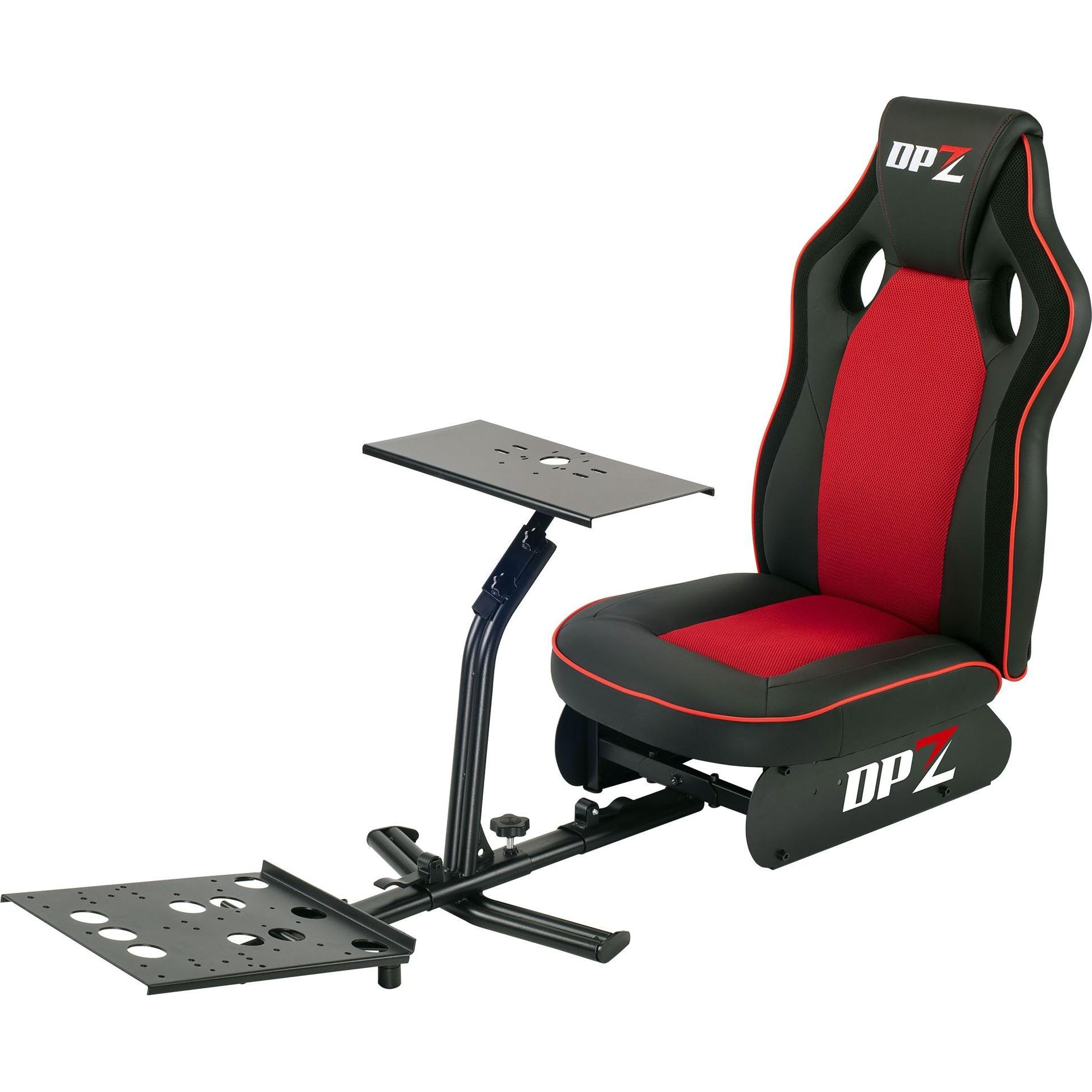 Subsonic Racing Cockpit DPZ, Sim Rig, Schwarz, Rot