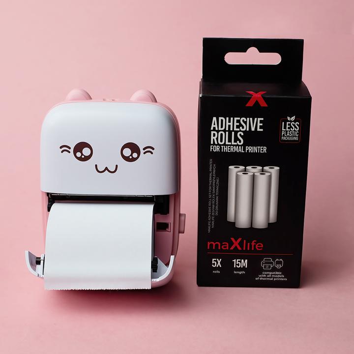 Actual product image Maxlife MXTP-100 (Thermal printing, Black and white)