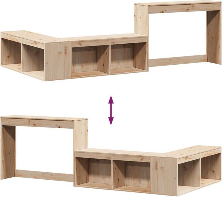 Immagine prodotto vidaXL Nachttisch mit Schreibtisch