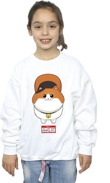 Produktbild Disney Big Hero 6 Baymax Kitten Face Sweatshirt Mädchen (104)