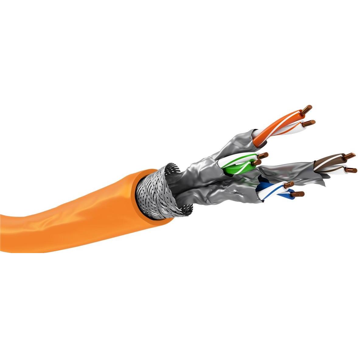 Thumbnail - Goobay Netzwerkkabel CAT 7a S/FTP 4 x (S/FTP, CAT7a, 250 m), Netzwerkkabel