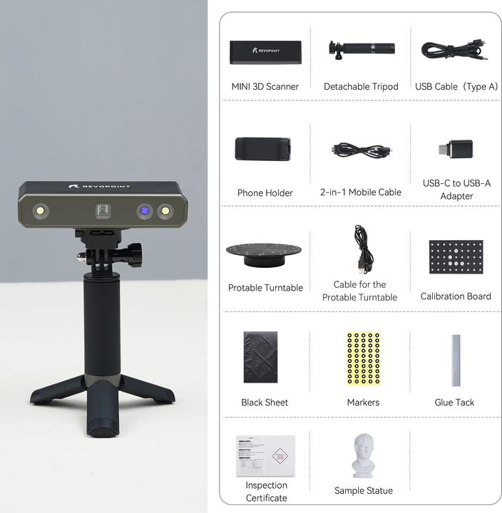 Productafbeelding Revopoint 3D scanner MINI