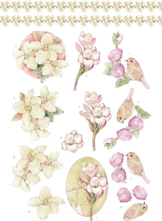 Produktbild Card Deco Essentials 3D-Stanzbogenbuch "Condolences" (16x)