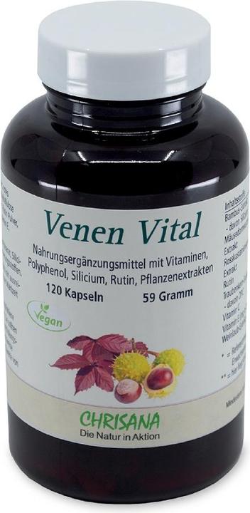 Actual product image Chrisana Venen Vital Kapsel (120 Piece, Capsules, 87 g)