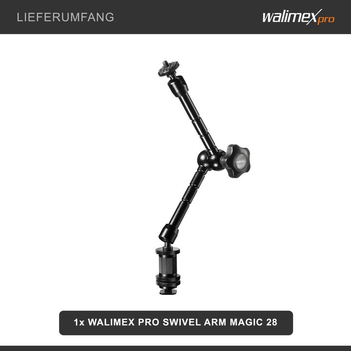 Produktbild Walimex pro pro Magic Arm 28cm für DSLR Rigs u. Dollys (Halterungsbügel)