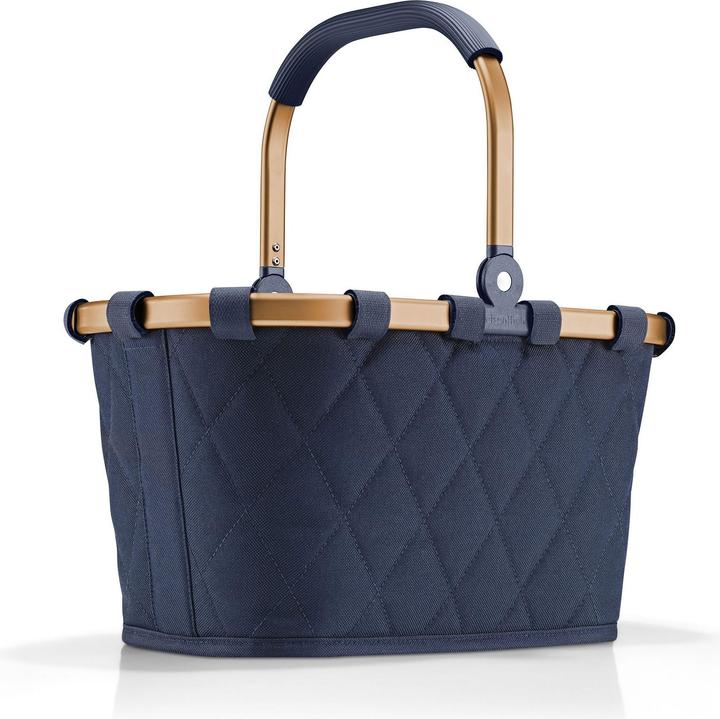 Blau, Dunkelblau, Gold, Goldgelb, Rhombus Midnight Gold