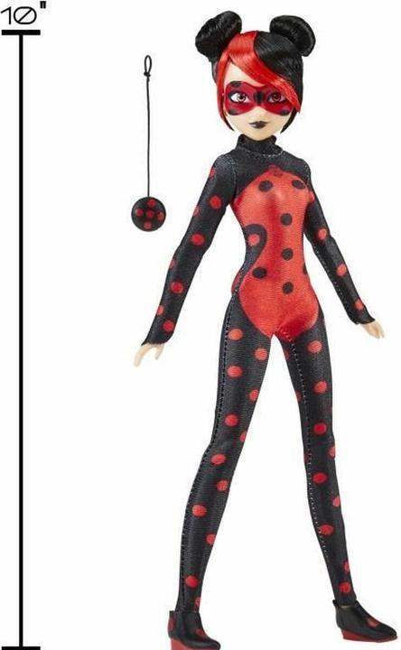 Actual product image Bandai Miraculous 26cm Fashion Doll Shadybug