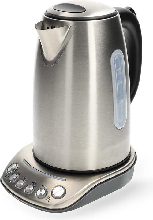 Produktbild Nedis SmartLife Wasserkocher Wi-Fi | 1,70 l | Edelstahl | 70,80,90,100 °C | Temperaturanzeige | Um 3 (1.70 l)