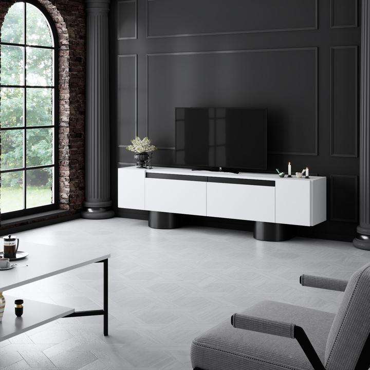 Produktbild Skye Decor Bohem Black TV Stand (180 x 30 x 50 cm)