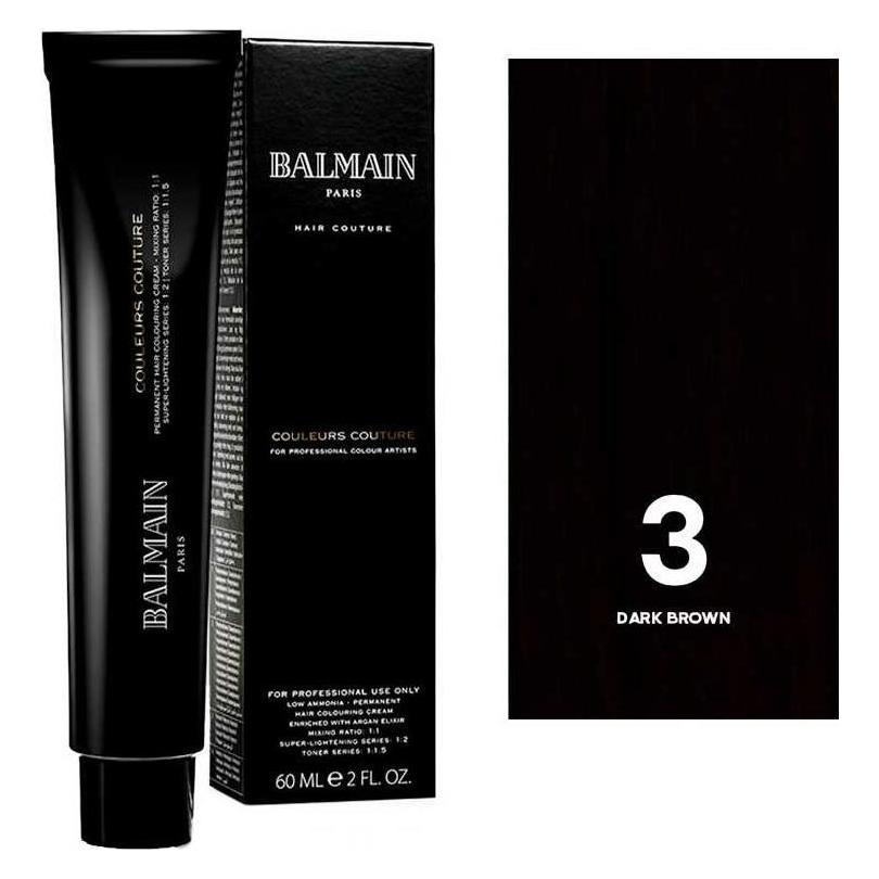 Balmain, Haarkleur, Couture Couleurs (3 Donkerbruin)
