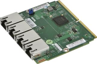 Actual product image Supermicro Aoc-Mgp-I4m: Siom 4x 1gbe (RJ45)