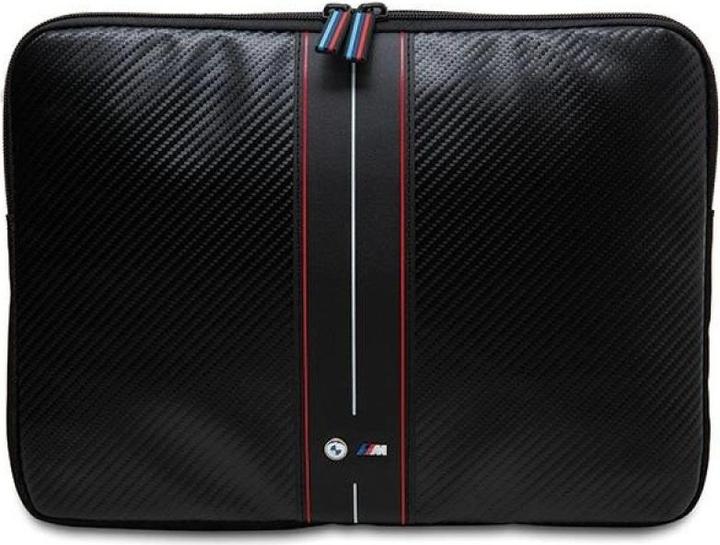 BMW Sleeve BMCS16COMSCAKR 16" czarny/black Carbon Red Stripes (16")