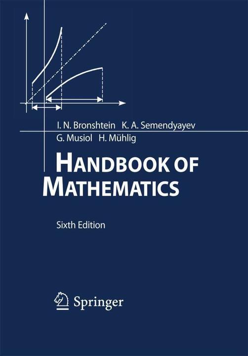 Produktbild Handbook of Mathematics (Englisch, Gerhard Musiol, Heiner Mühlig, I.N. Bronshtein, K.A. Semendyayev, 2015)