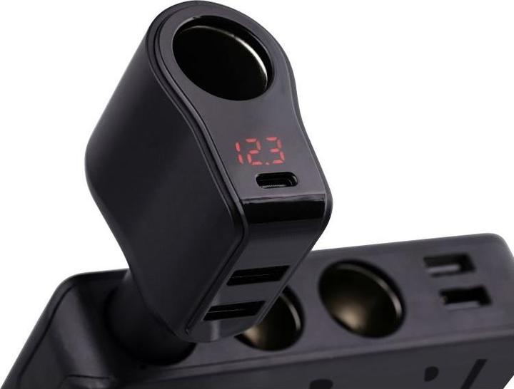 Actual product image T'nB TNB charger with 2xUSB-A, USB-C and Zig.Plug