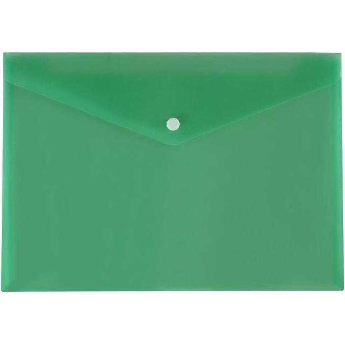 Biurfol, Busta portadocumenti, Grüne satinierte A4-Umschlagmappe (A4, 1 x)