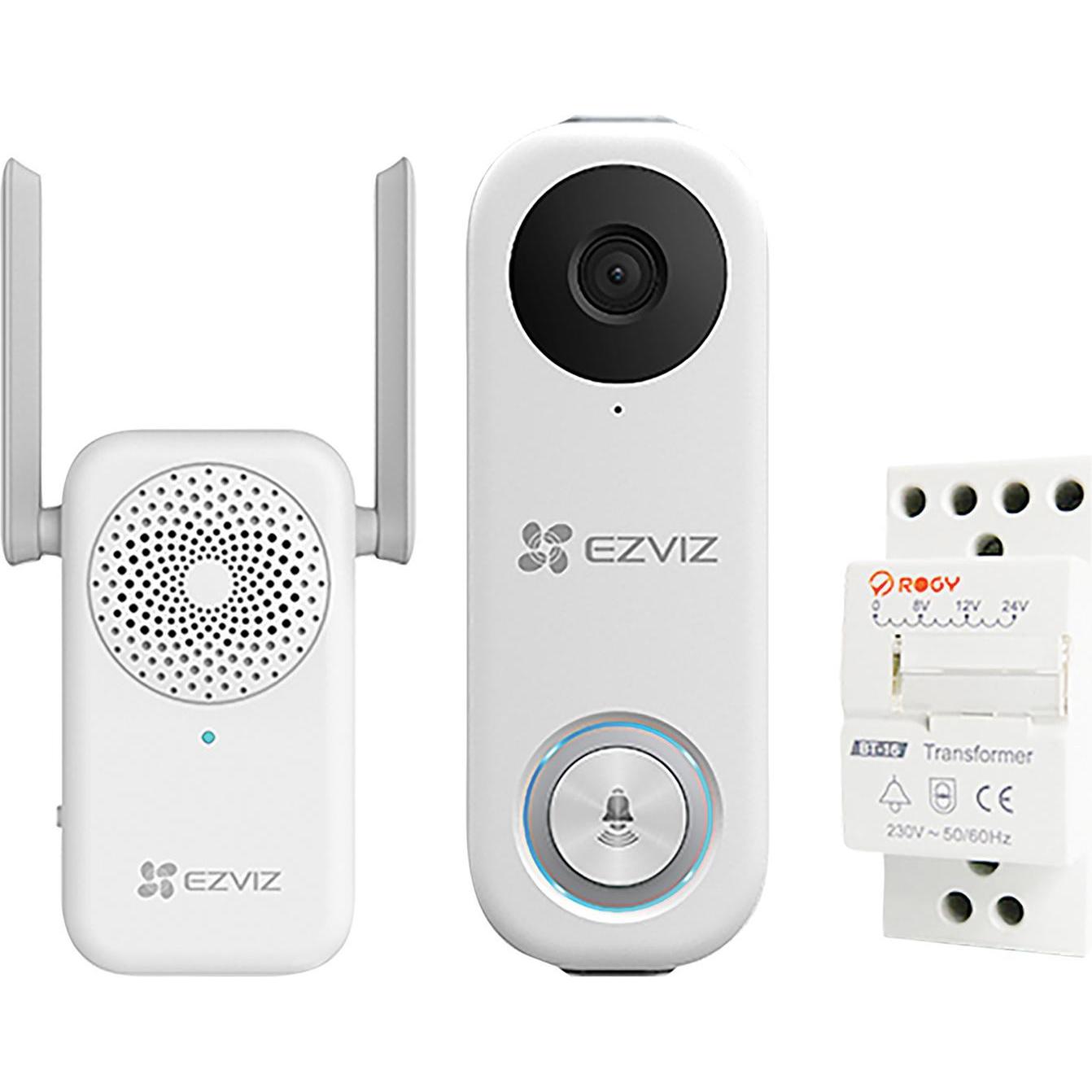 EZVIZ, Zubehör Gebäudesicherheit, DB1C + Chime+ Transformer