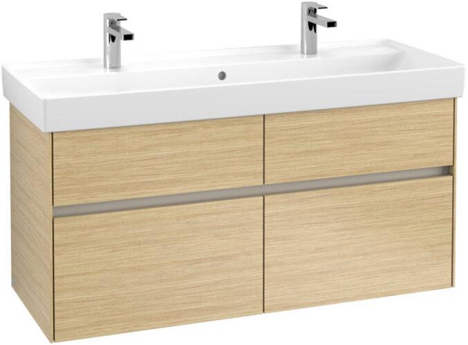 Actual product image Villeroy & Boch Collaro washbasin cabinet 1154x546x444 mm, 4 drawers, C01200 (115.40 x 44.40 x 54.60 cm)