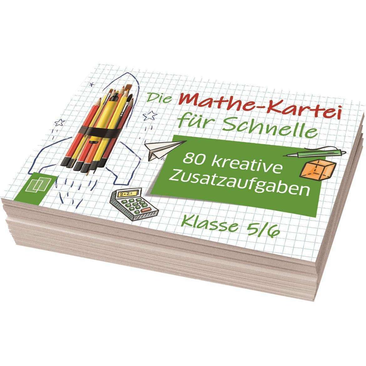 Die Mathe-Kartei für Schnelle, Schulbücher