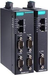 Moxa MGATE 5135-T - 1 and 4-port Modbus RTU/ASCII/TCP-to-EtherNet/IP gateways (4 ports)