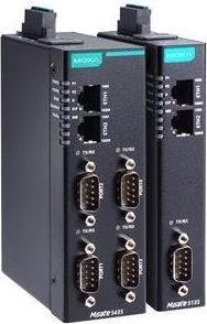Actual product image Moxa MGATE 5135-T - 1 and 4-port Modbus RTU/ASCII/TCP-to-EtherNet/IP gateways (4 ports)