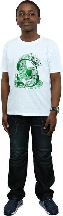 Immagine prodotto Slytherin Snake Maglietta Ragazzi (152, 158)