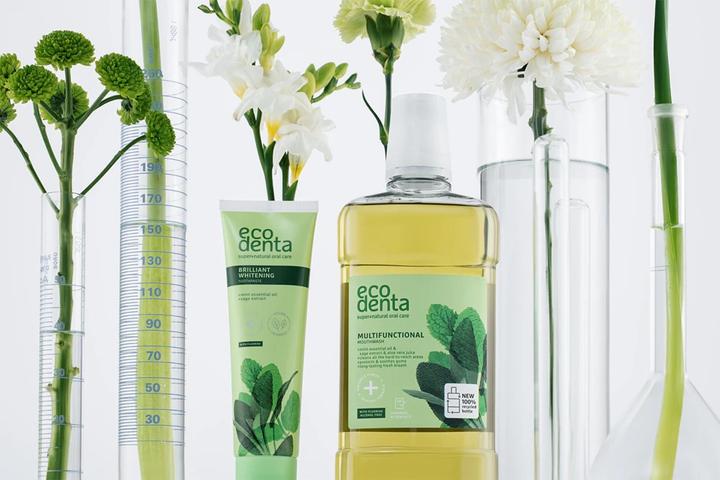 Actual product image Ecodenta Brilliant whitening (100 ml)