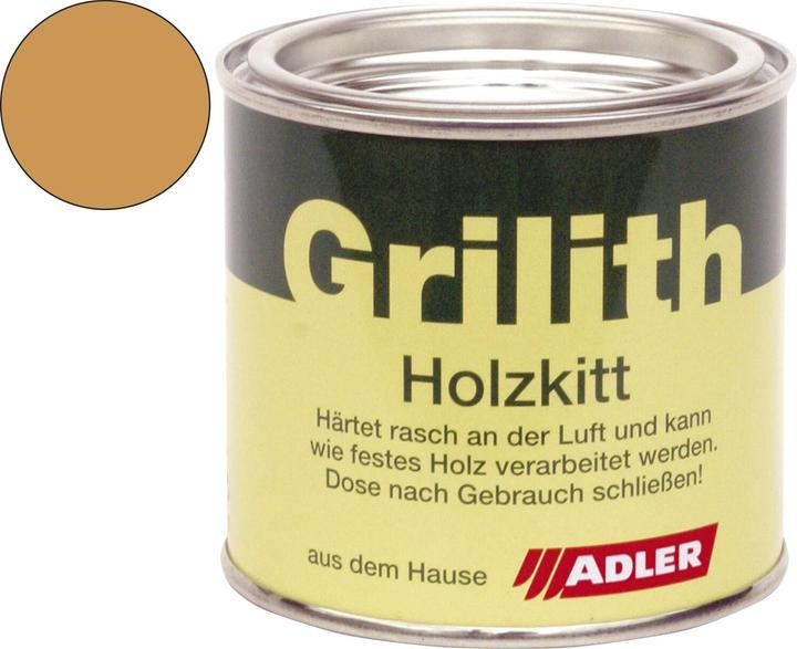Produktbild Adler Grilith Holzkitt Füllmasse Holz Spachtelmasse (knetbar) Lärche 100 ml Dose