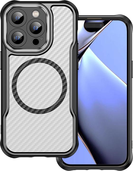 Produktbild OEM Defender Carbon Mag case for iPhone 14 Pro Max 6,7" black (Apple iPhone 14 Pro Max)