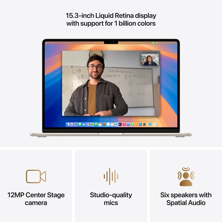 Immagine prodotto Apple MacBook Air – 2025 (15.30", M4, 24 GB, 512 GB, DE)
