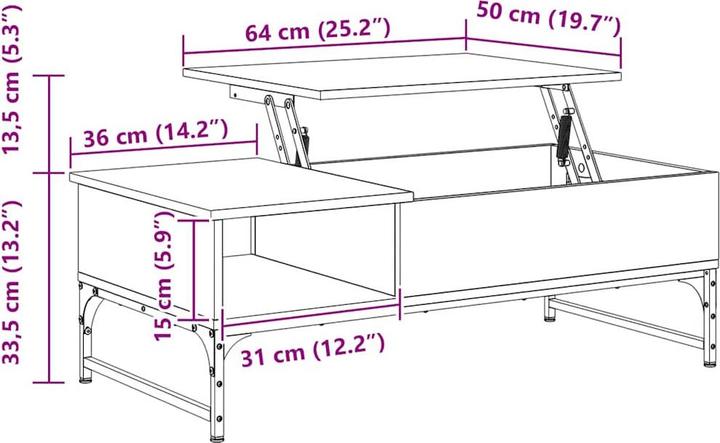 Produktbild vidaXL Couchtisch