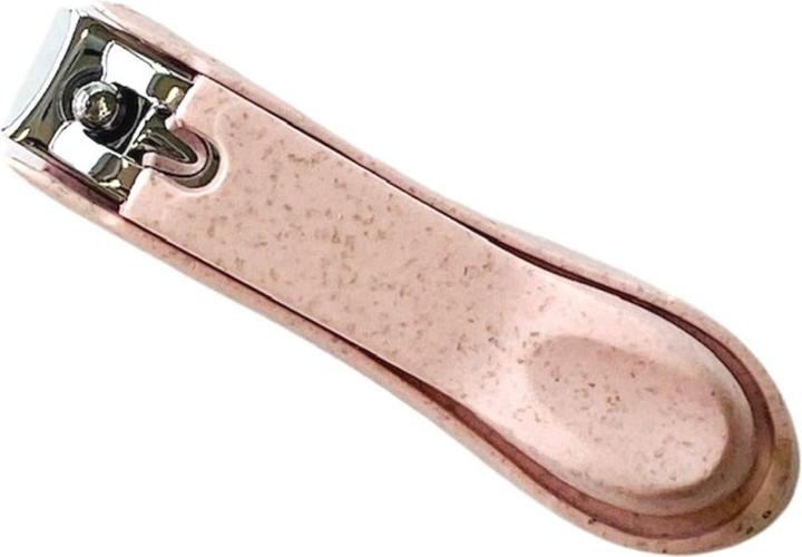 Produktbild Herba Nagelknipser mit Auffangschale Weizenstroh PP rosa