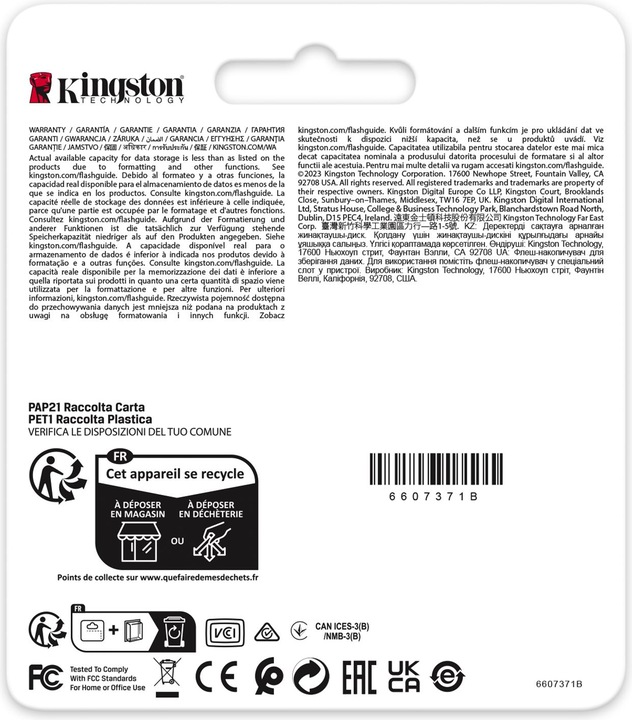 Produktbild Kingston Card Ind. SD +ADP 8GB pSLC (8 GB, SDHC, U3, UHS-I)