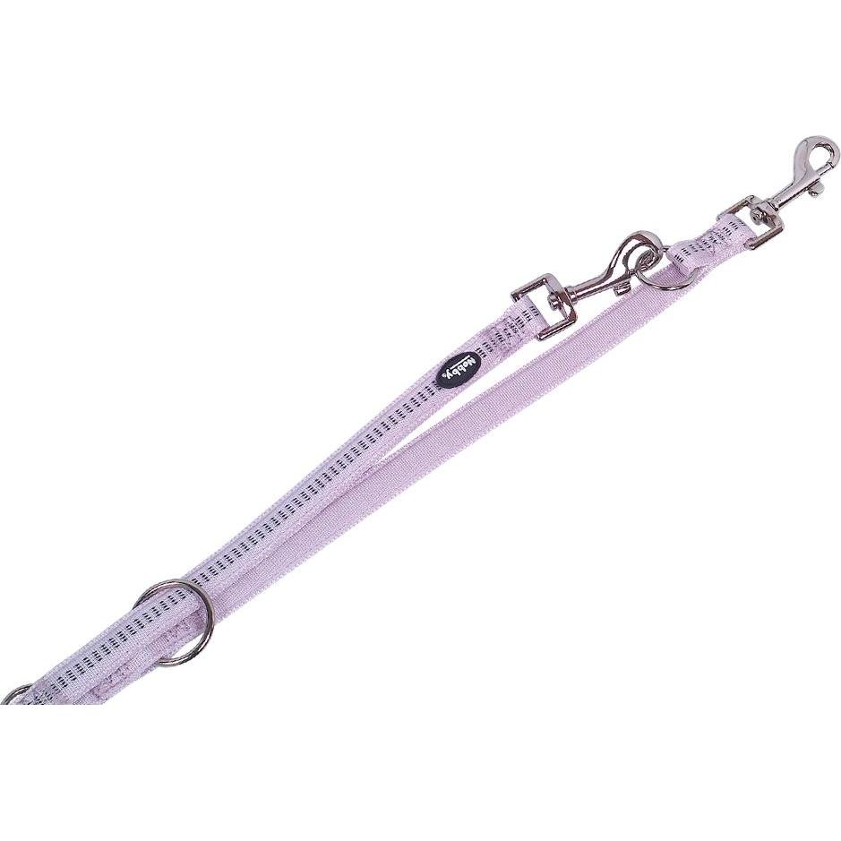 Nobby SOFT GRIP SMYCZ REG XS JASNY RÓŻ 10mm/200cm, Collare + Guinzaglio