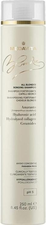 Medavita Blondie Strengthening Shampoo Blonde pH 5 250ml (250 ml, Flüssiges Shampoo)