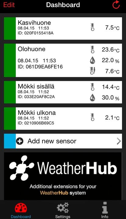 Produktbild TFA WeatherHub SET1