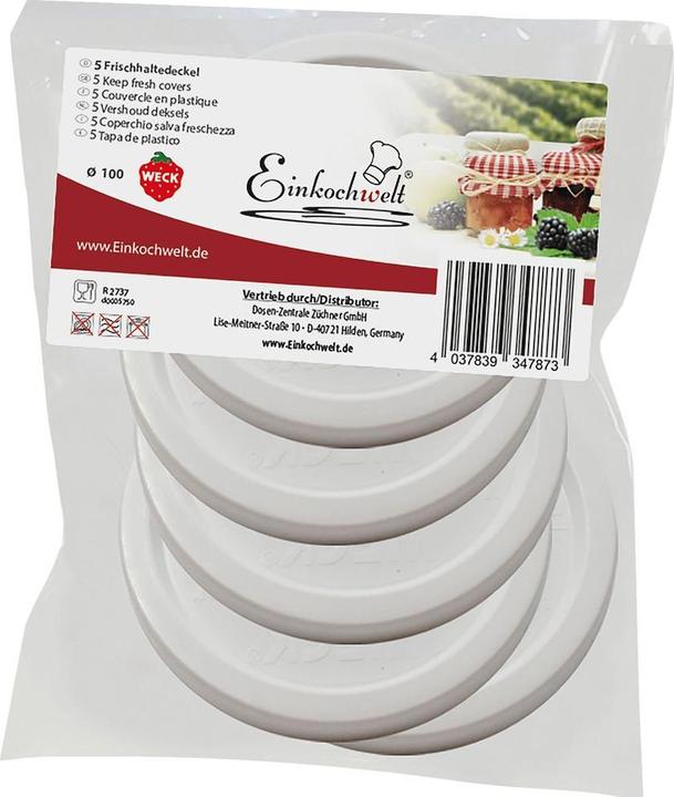 Weck Couvercle de conservation de la fraîcheur (5 pcs)
