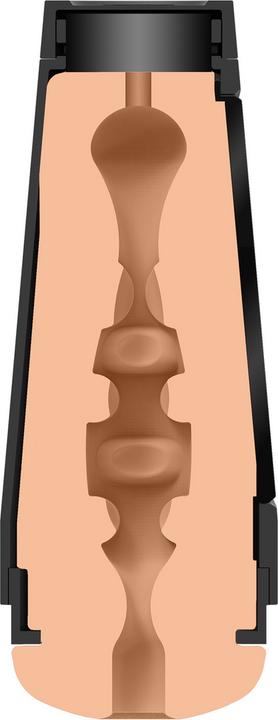 Actual product image Doc Johnson Chad White - ULTRASKYN Stroker - Ass