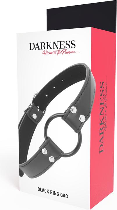 Immagine prodotto Darkness Anello bavaglio nero da 3,6 cm