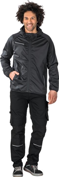 Actual product image Planam Outdoor Fog softshell jacket grey size XL (XL)