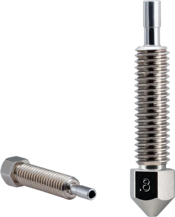 Actual product image MicroSwiss Micro Swiss Brass Plated Wear Resistant Nozzle for FlowTech™ Hotend (Blast pipe)