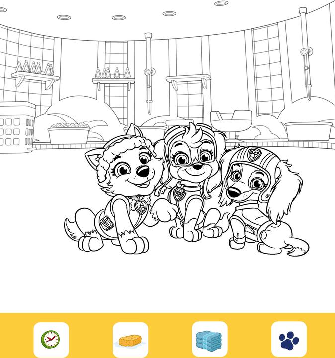 Produktbild PAW Patrol Malbuch mit Zauberseiten