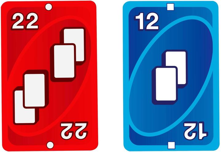 Produktbild Mattel Games UNO Zero (Multilingual, 2 - 10 Spieler)