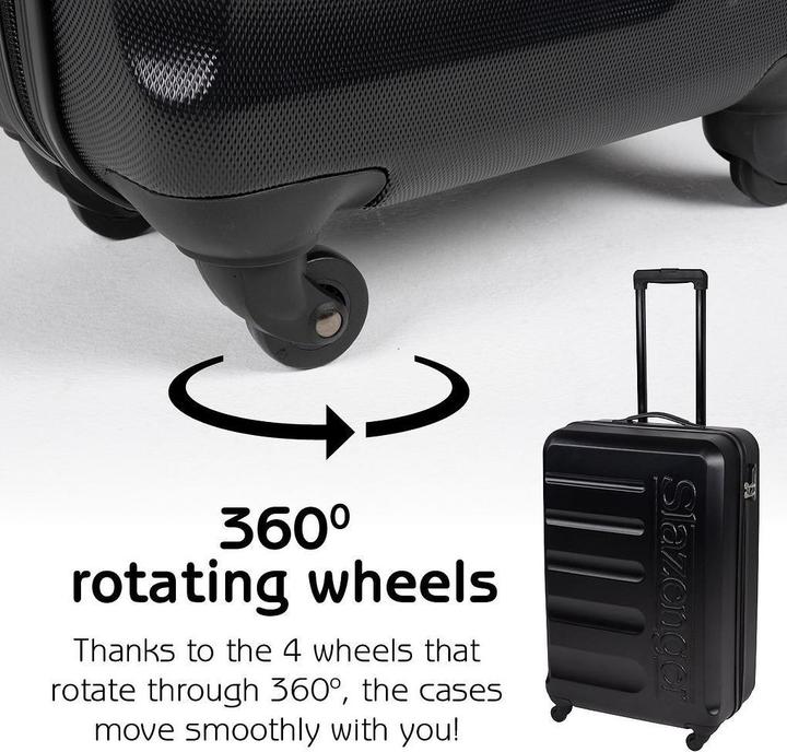 Actual product image Slazenger Trolley Set 18/22/26" ABS 3pcs