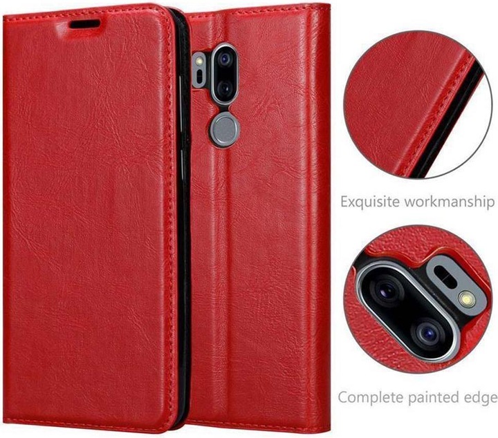 Actual product image Cadorabo Book Invisible Magnet Cover (G7 ThinQ)