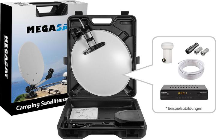 Image du produit Megasat Mallette de camping HD6000 (Antenne parabolique, DAB/DAB+, UKW / MW / LW)