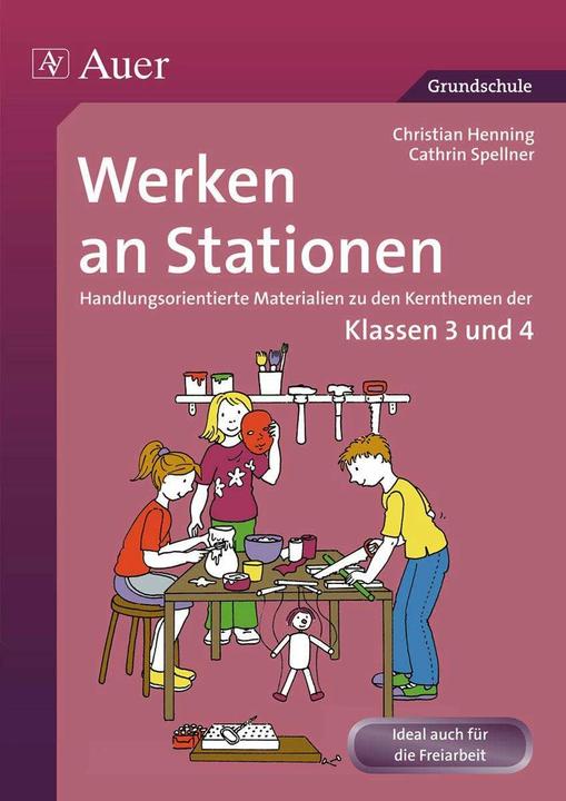Produktbild Werken an Stationen 3-4 (Deutsch, Cathrin Spellner, Christian Henning, 2024)
