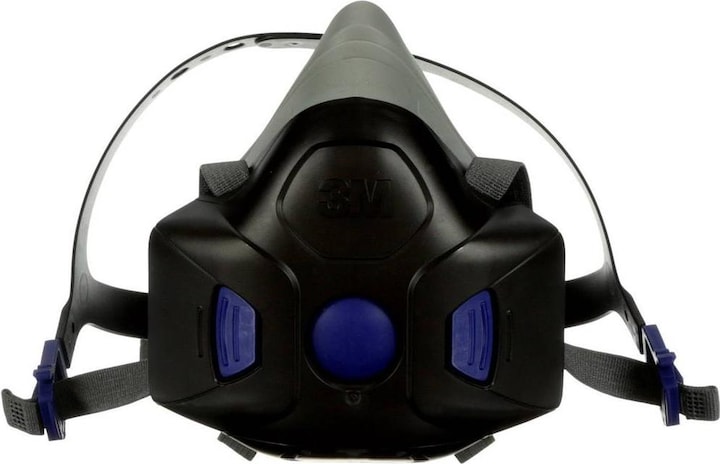 Actual product image 3M Secure Click Half Mask Reusable Respi (1 x)