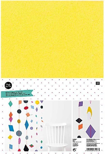 Actual product image Rico Design Sponge rubber sheets colour mix.7040.17.27