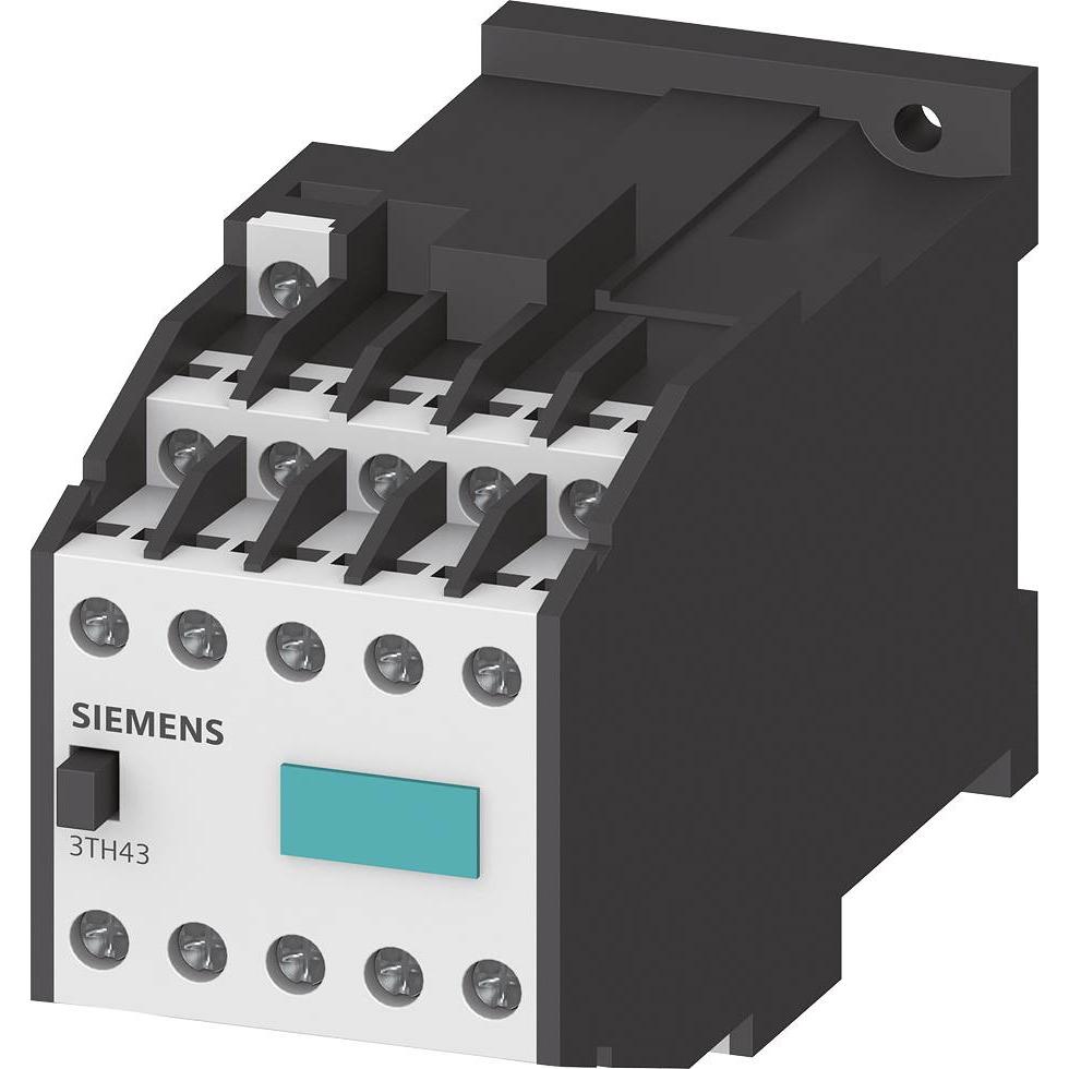 Siemens Hilfsschtz 3TH4346-0BB4 DC 24V Schraubanschluss (3TH43460BB4), Relais