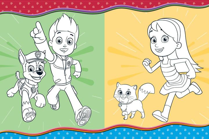 Produktbild PAW Patrol Malbuch